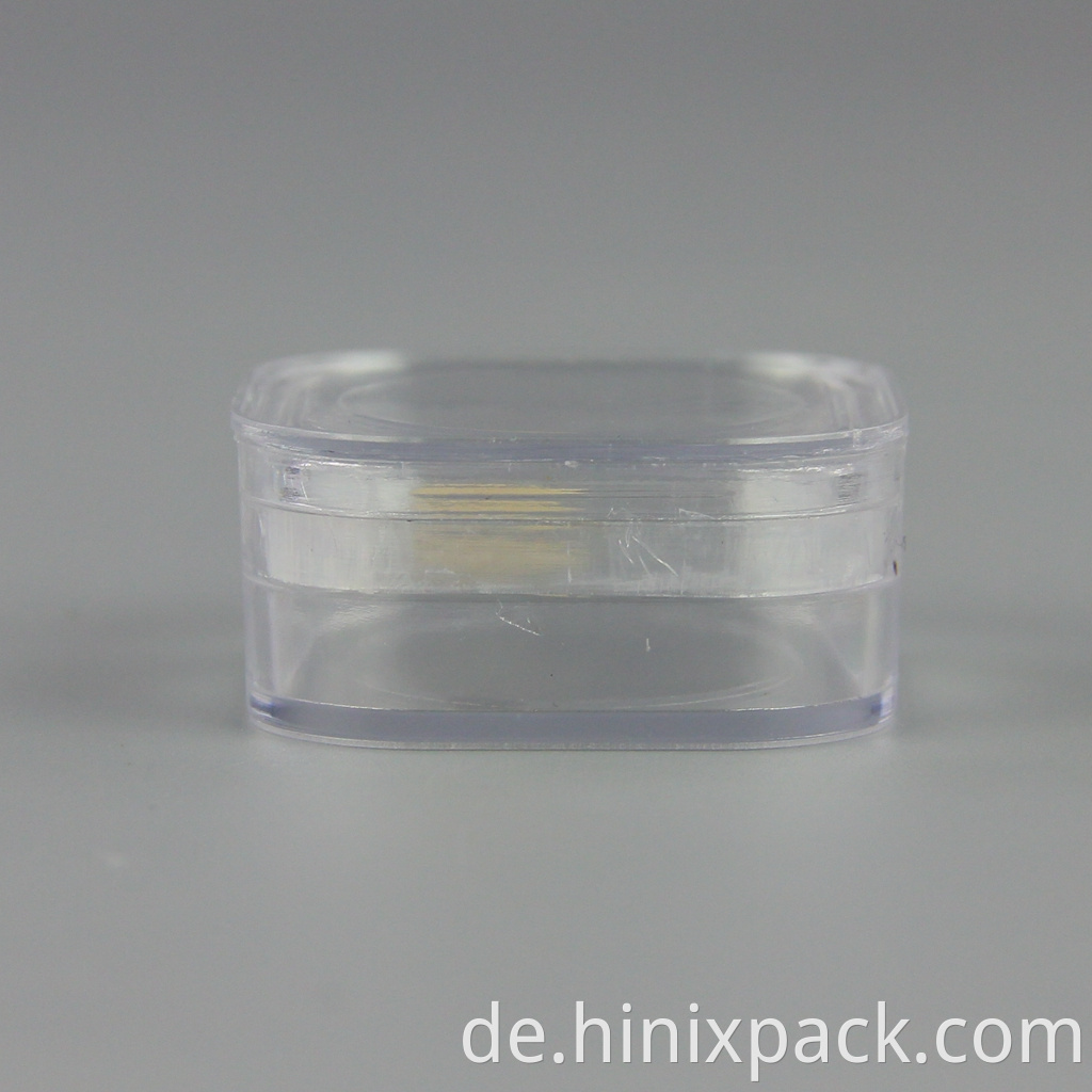 Transparent Plastic Dental Tooth Box with Membrane